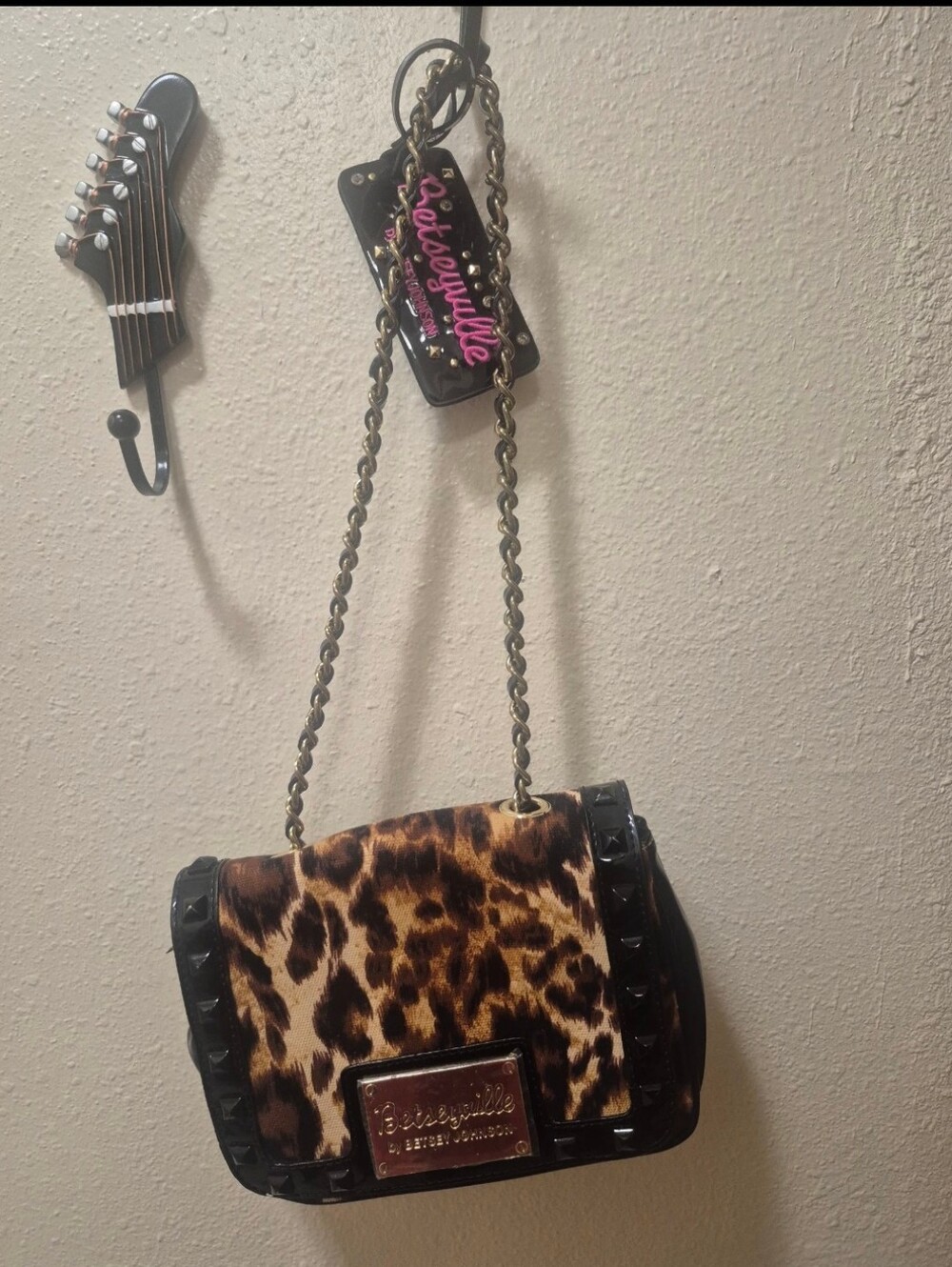 Betseyville By Betsey Johnson Leopard Shoulder Purse